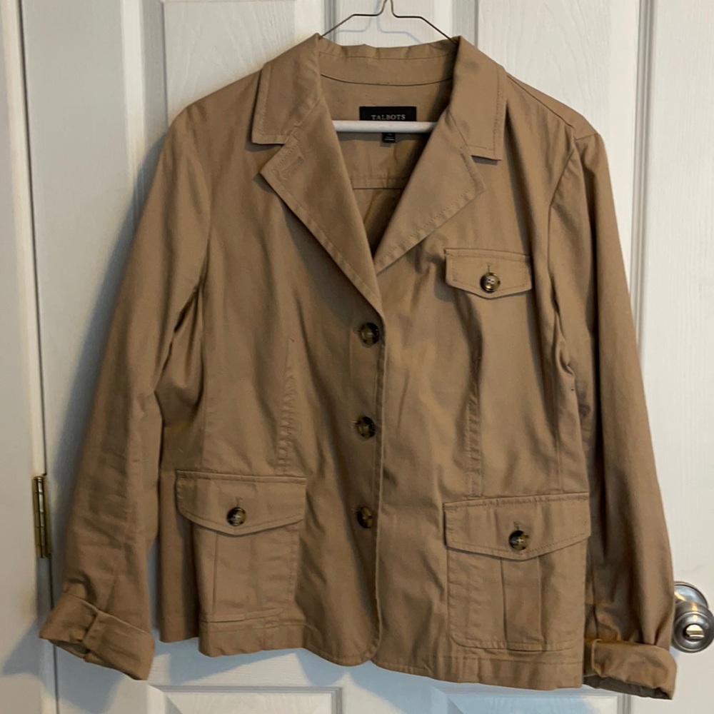 Talbots Tan Jacket